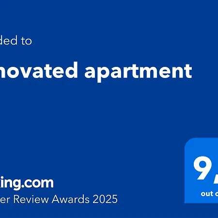 Renovated Apartment *